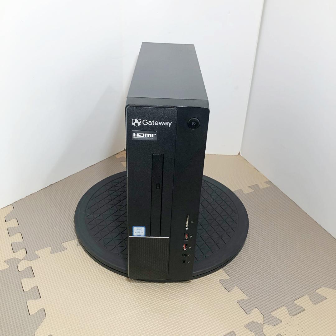 スリムタワーPC　Gateway SX3785 Corei3-9100 整備済み