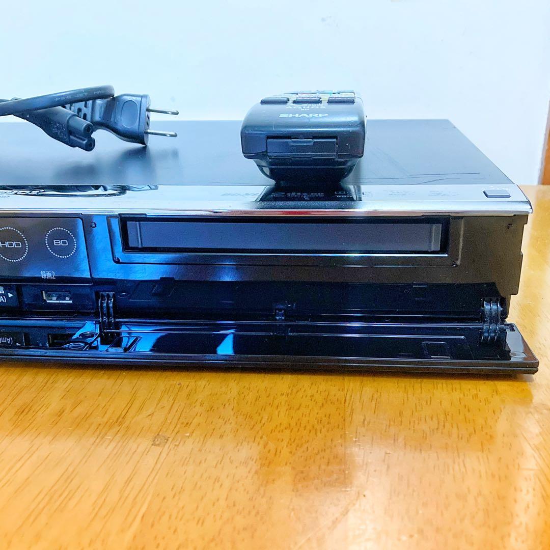 リモコン無し　SHARP ブルーレイレコーダー HDD 1TB 2チューナー