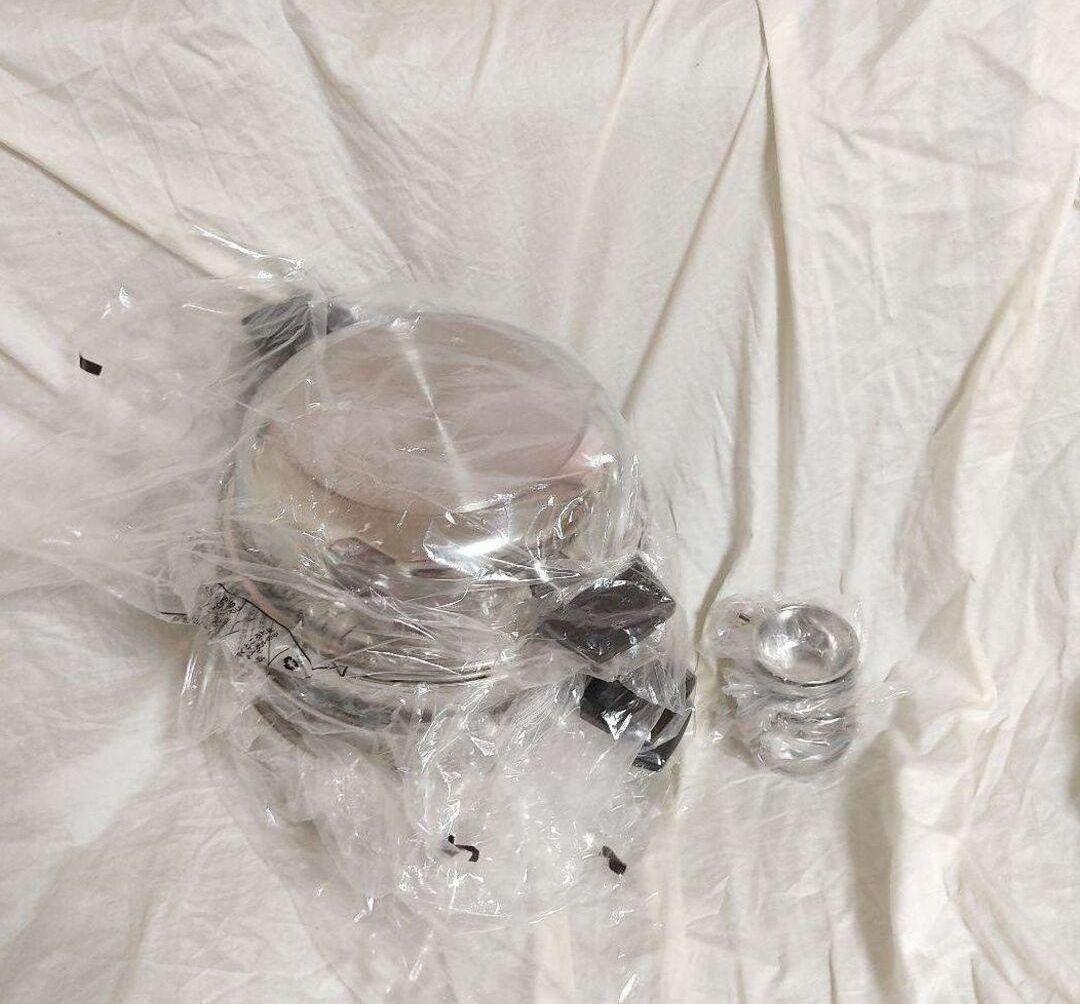 ロイヤルクイーン IH対応品 新品 Lセット (6QTと大フライパン、付属品)@