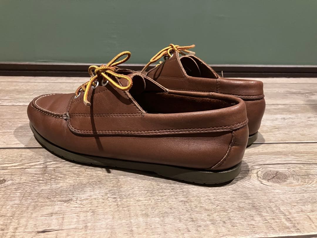 【L.L.BEAN 】ハンドソーンブルーチャーモック　モカシン デッキシューズ