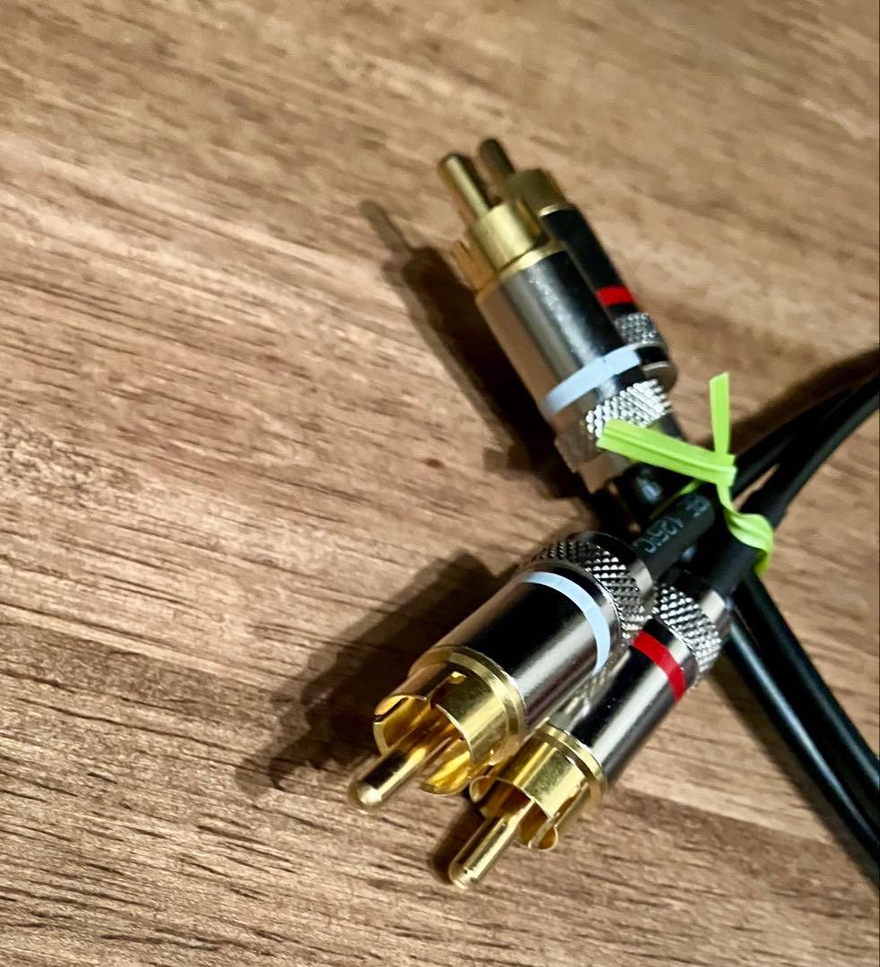 MOGAMI モガミ 2803 RCAケーブル 50cm 2本セット 音光堂