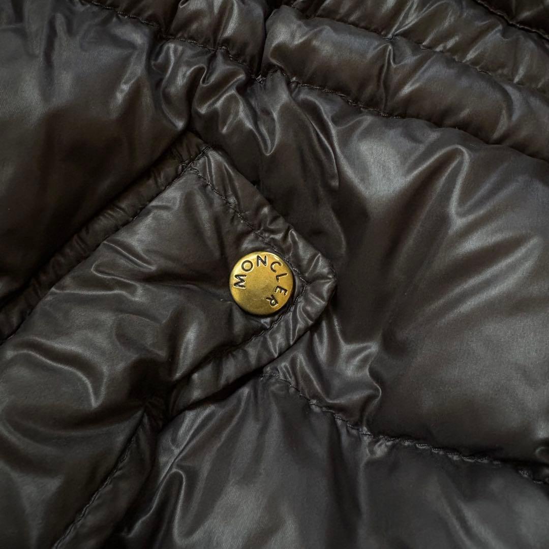 【廃盤品‼️】希少！Moncler モンクレール　アノラック　ダウン　黒　 L 3
