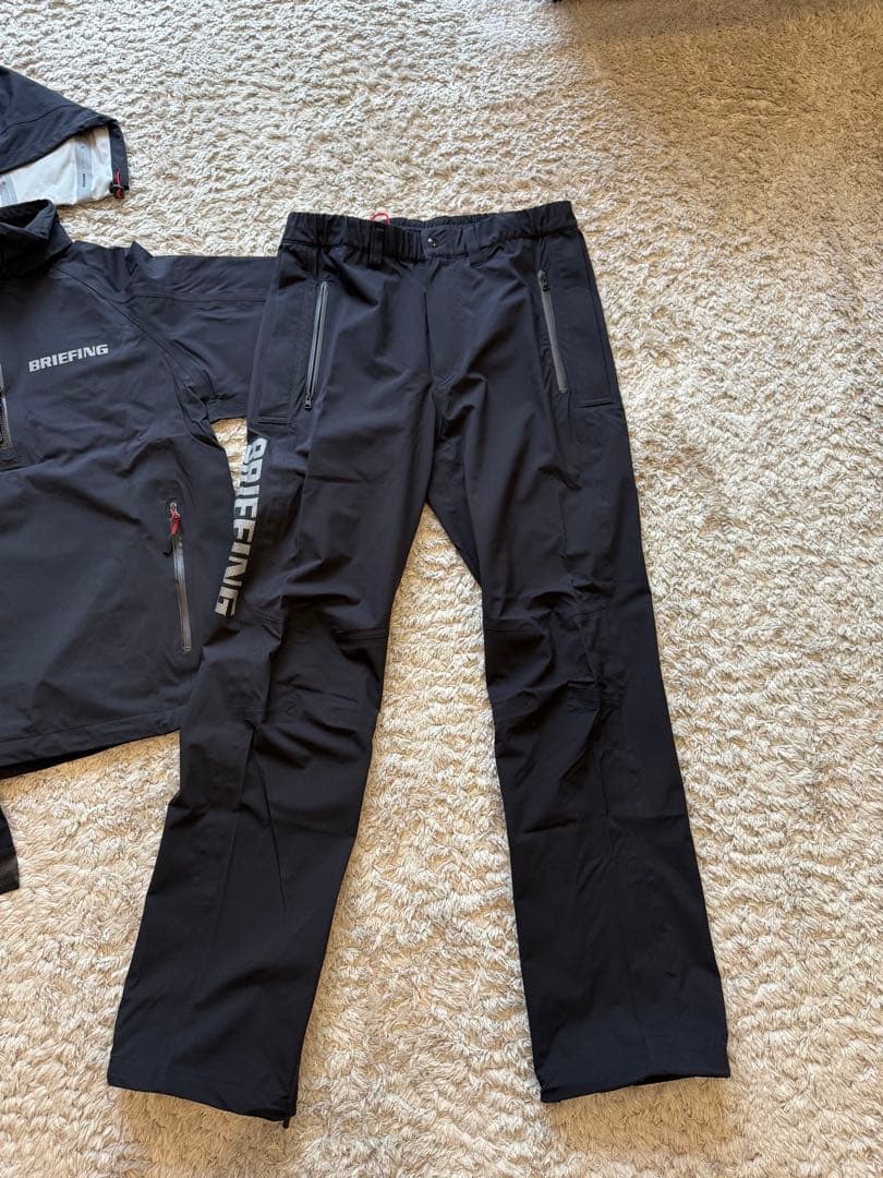 【極美品】BRIEFING ブリーフィング ゴルフ　レインウェア