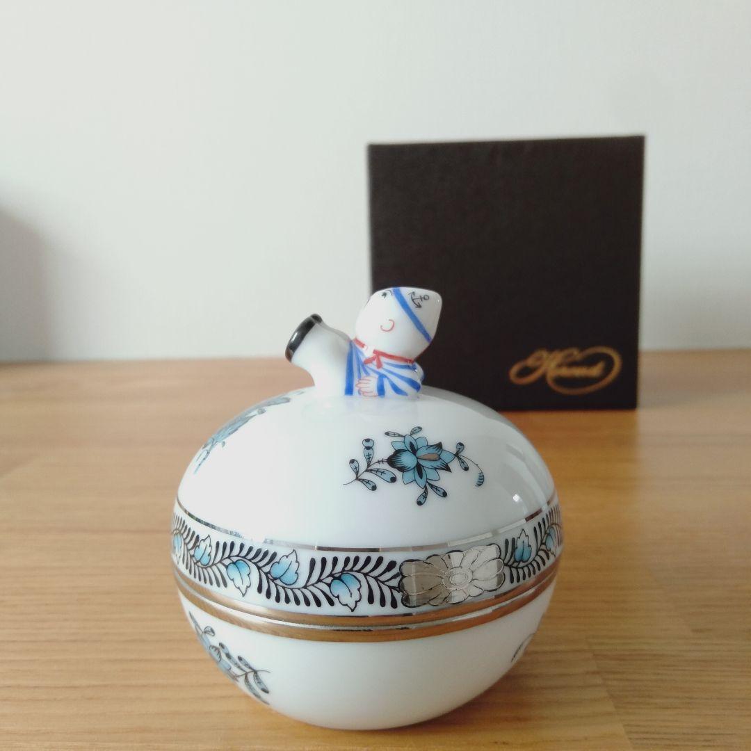 最終価格　ヘレンド　マンダリン　丸ボンボン　ボンボニエール　箱あり