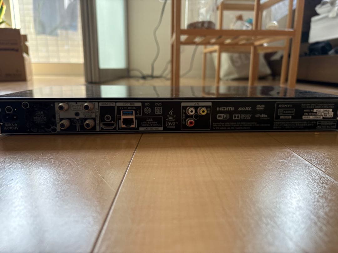 SONY BDZ-ZW500 ブルーレイ/DVDレコーダー