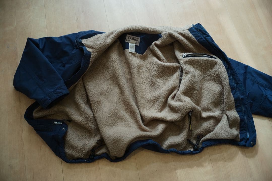 L.L.BeanナイロンジャケットGORE-TEX POLARTEC