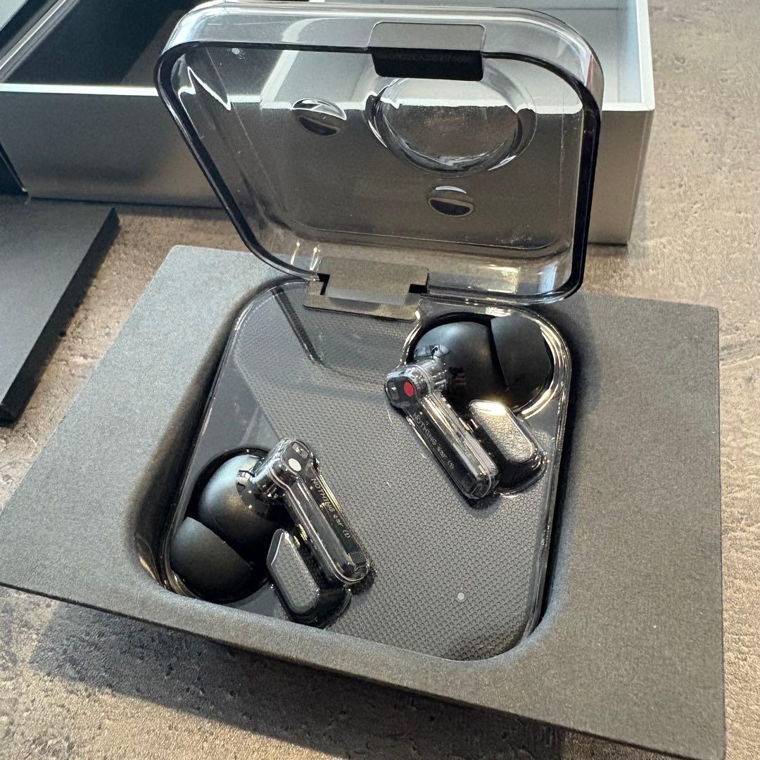 nothing ear （1） クリアブラック　ワイヤレスイヤホン