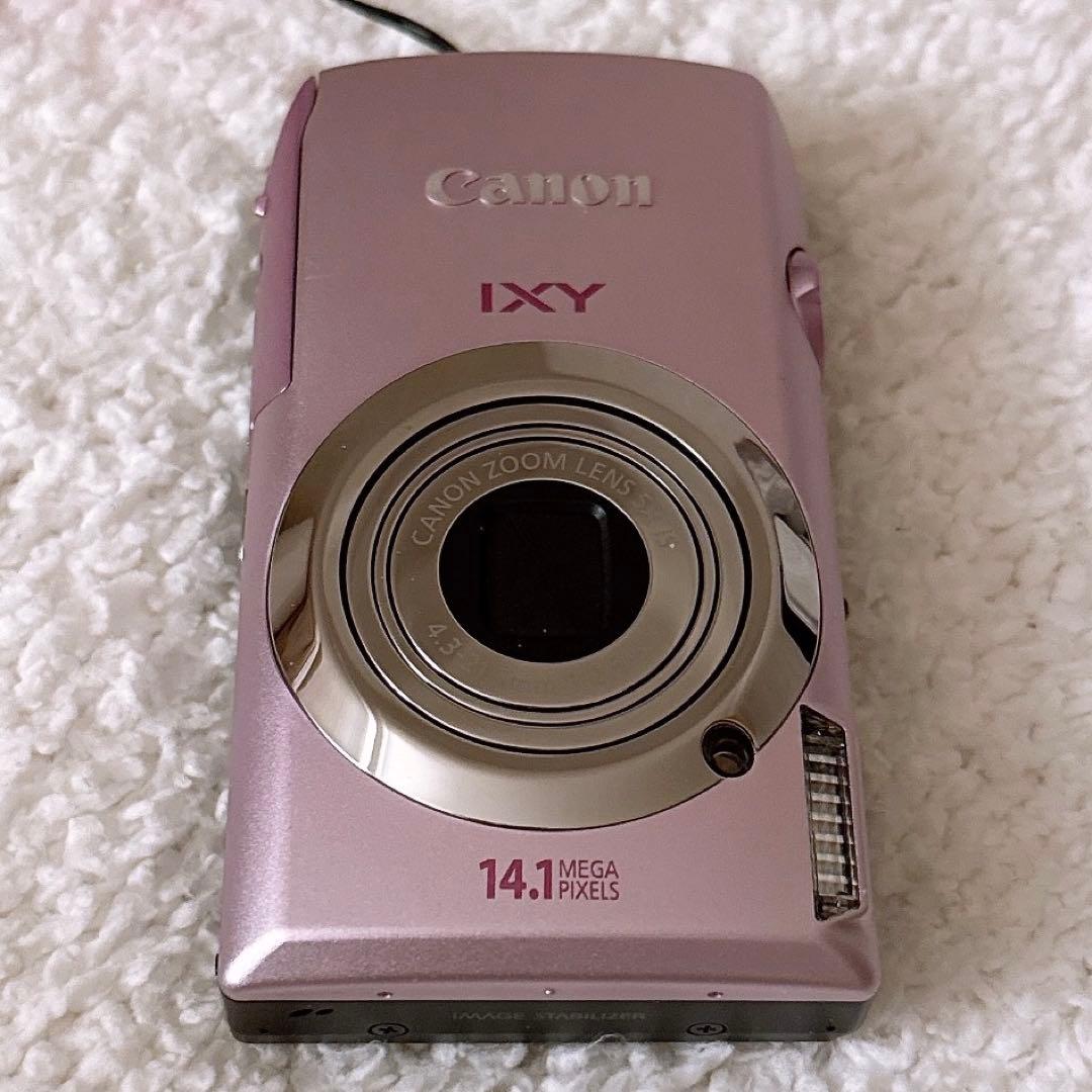Canon IXY 10S ピンク コンパクトデジタルカメラ 充電器付き