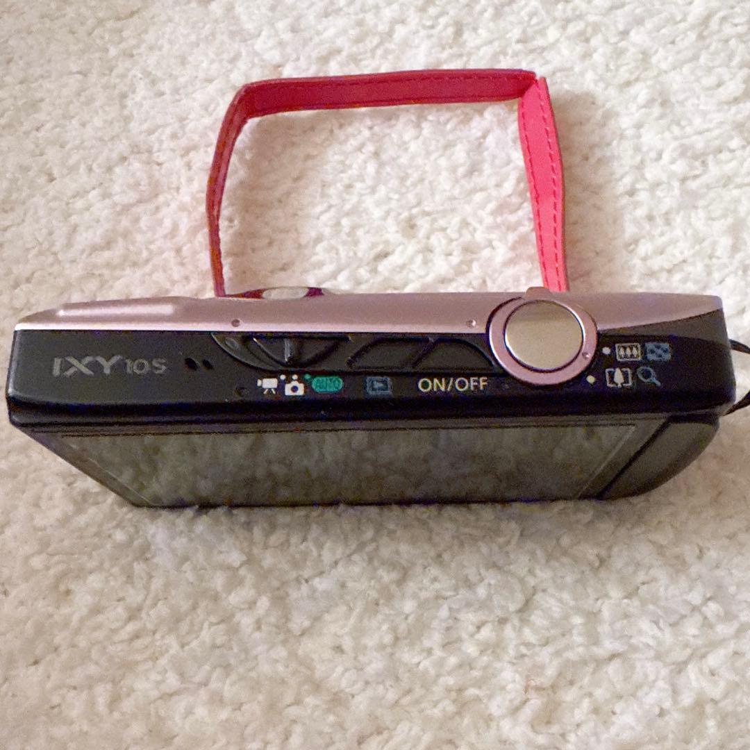 Canon IXY 10S ピンク コンパクトデジタルカメラ 充電器付き