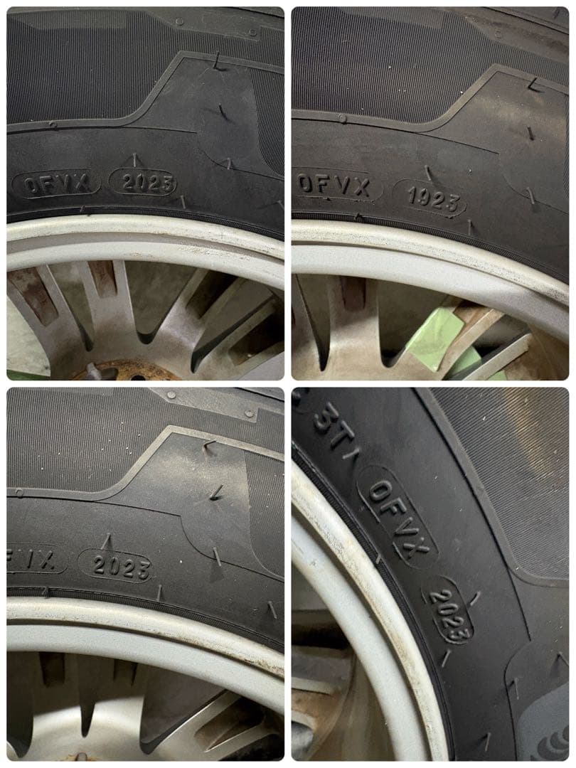 美品！t32エクストレイル17インチホイールセット！バリ山 225/65/17