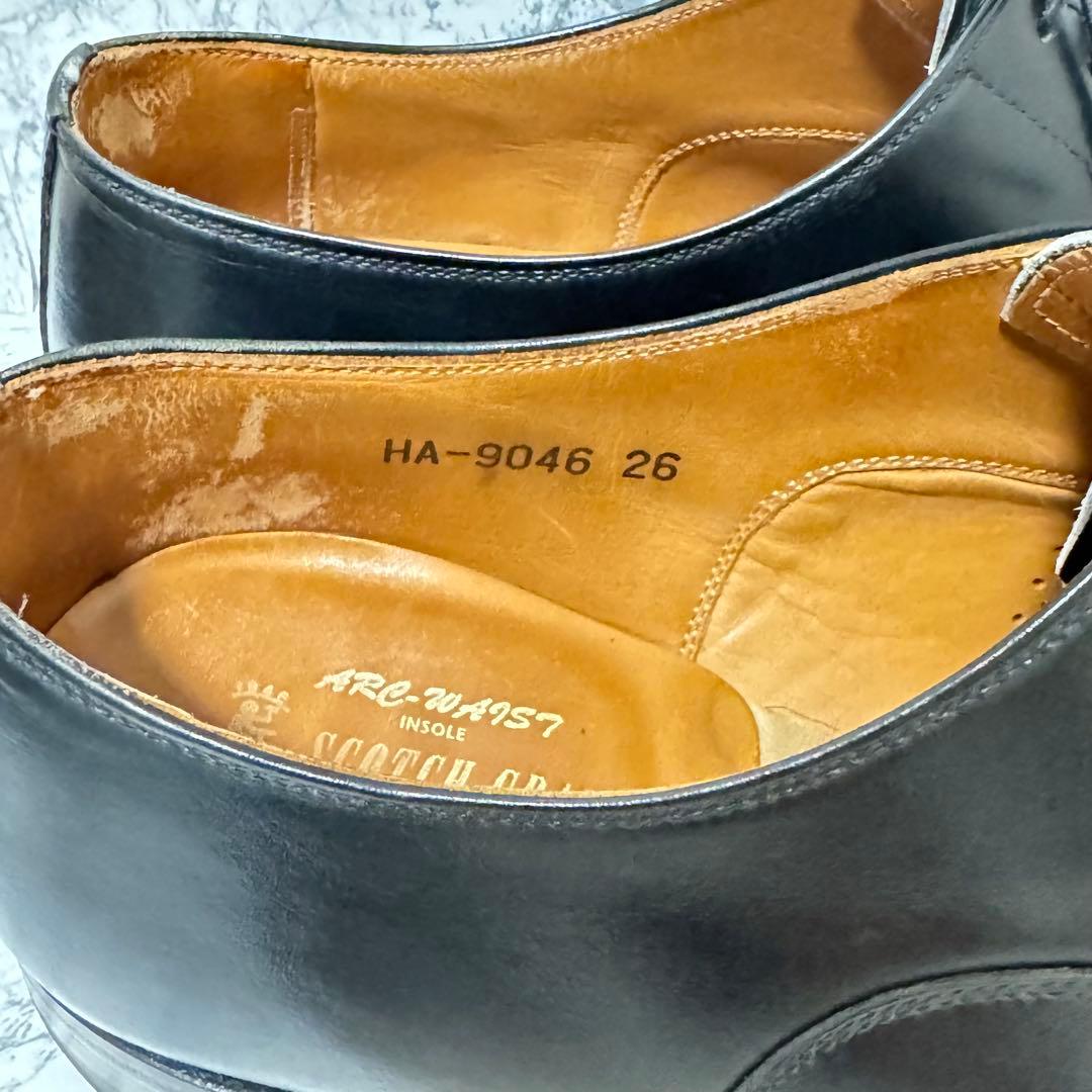 【極美品】スコッチグレイン 匠シリーズHA-9046 ストレートチップ 26cm