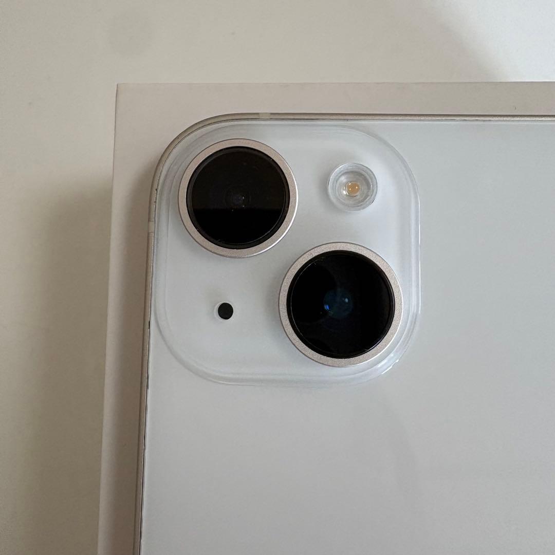 【極美品】iPhone 14 本体 128GB ホワイト SIMフリー