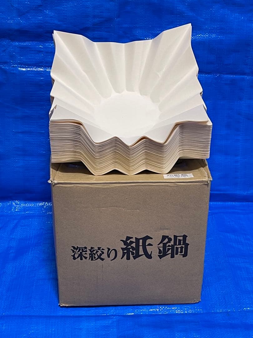 1人用鍋 和紙の紙鍋 来客用 おもてなし 固形燃料