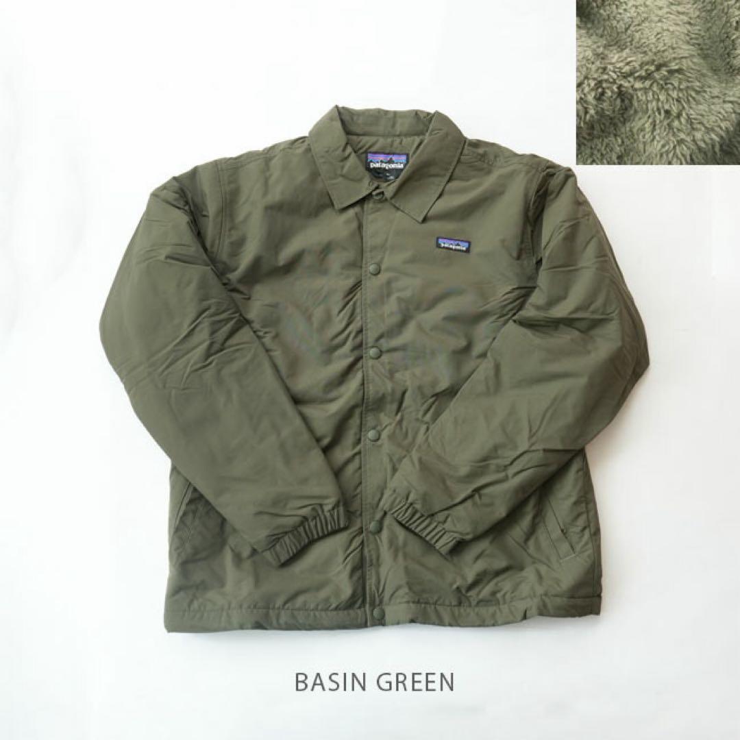 ★美品【patagonia】 イスマス・コーチズジャケット M オリーブ ボア