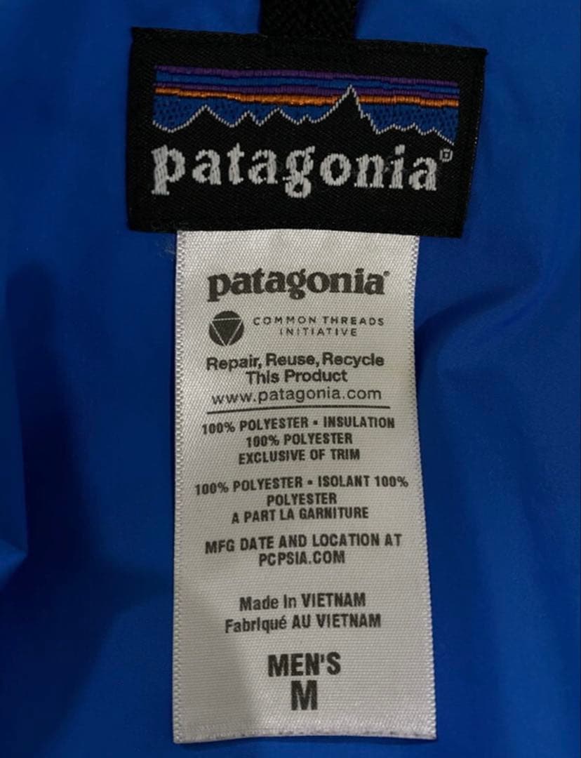 パタゴニア　ルビコンライダージャケットMブルー　FA11 patagonia廃盤