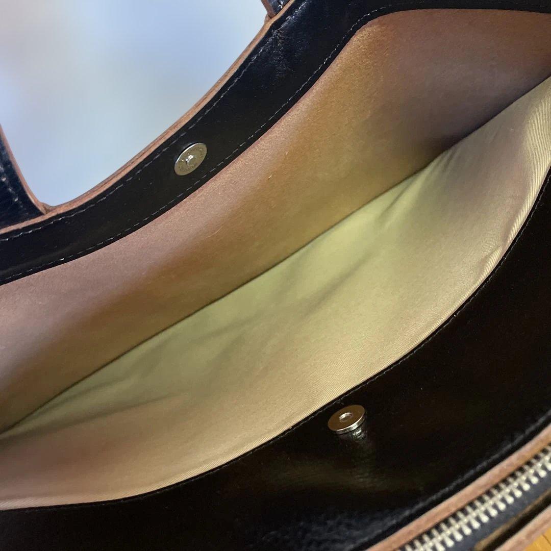 TAKEO KIKUCHI ビジネスバッグ 黒 レザー