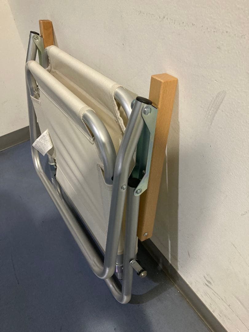 無印良品 MUJI アルミ 折りたたみベンチ チェア　無印良品　廃盤商品　レア