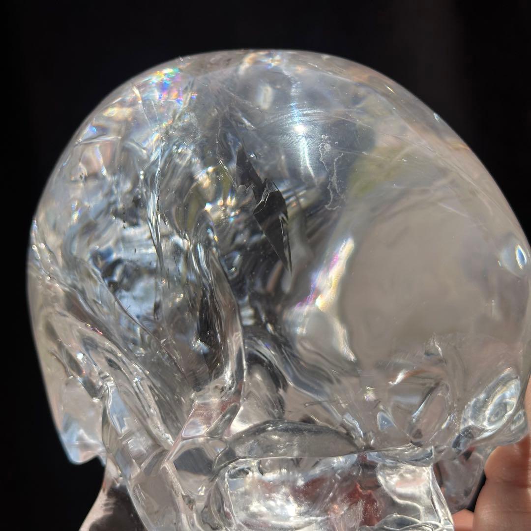 アイリス スカル 大【クリアクォーツ 水晶】クリスタル 1.9kg ブラジル産