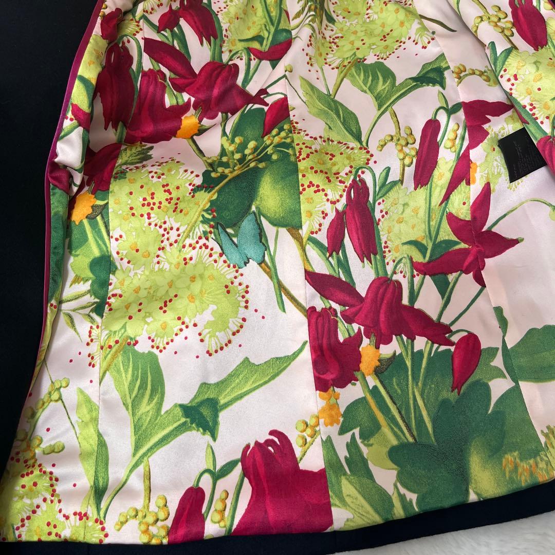 極美品　未使用　Ted baker ラップコート　カシミヤ混　ベルト　Aライン