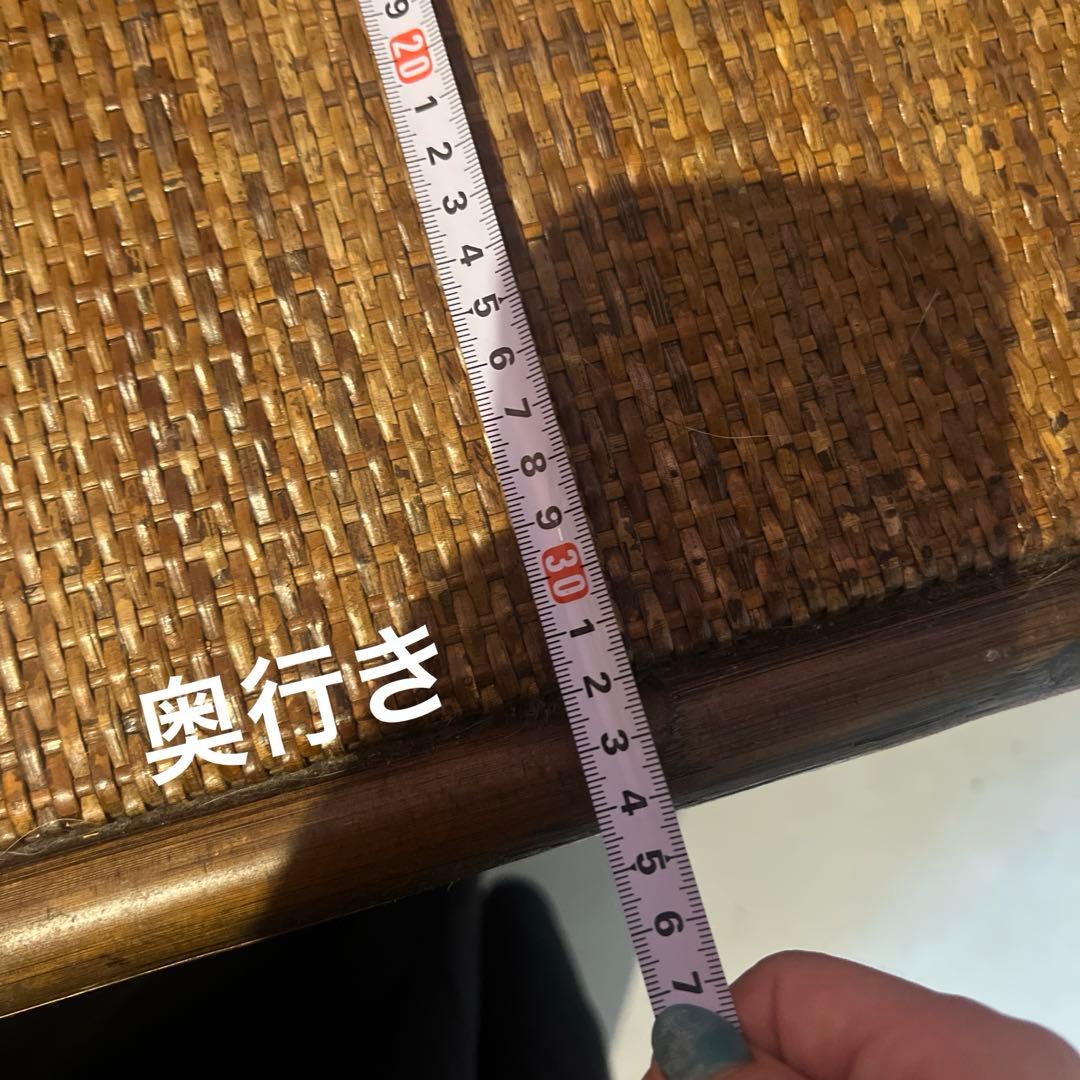 ヴィンテージ　ラタンチェスト　アジアン家具