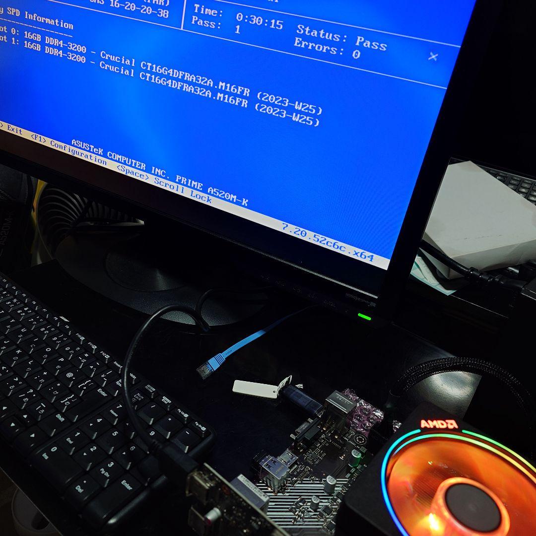 Crucial DDR4 3200 16GB ×2 計 32GB 【動作確認済】