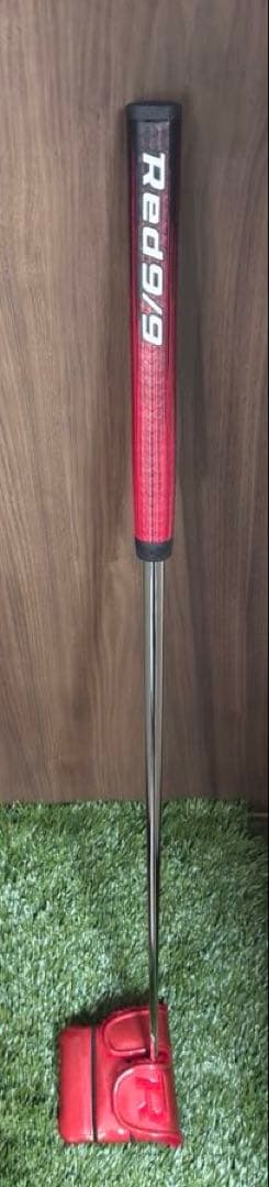 キャスコ　Red 9 パター デルタフェース ホワイト/レッド