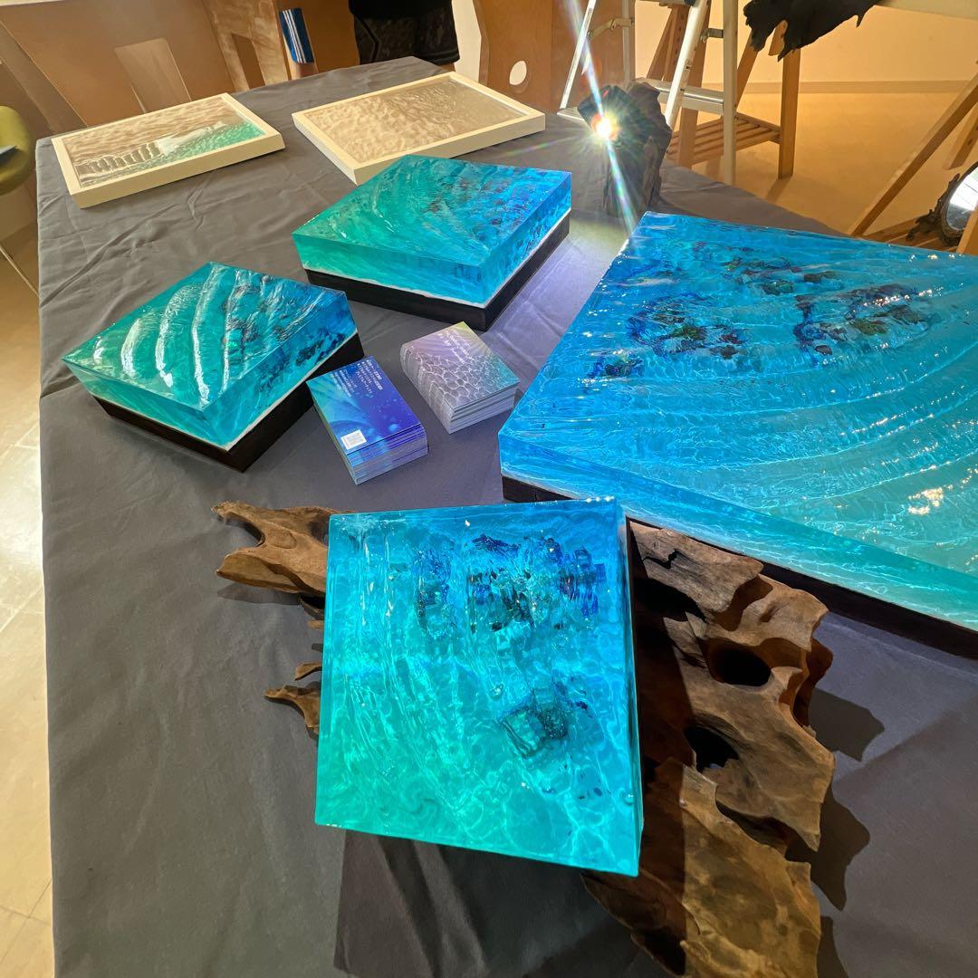 【波紋アート】さざなみクリスタル・プレミアム／期間限定でマルチminiライト付き