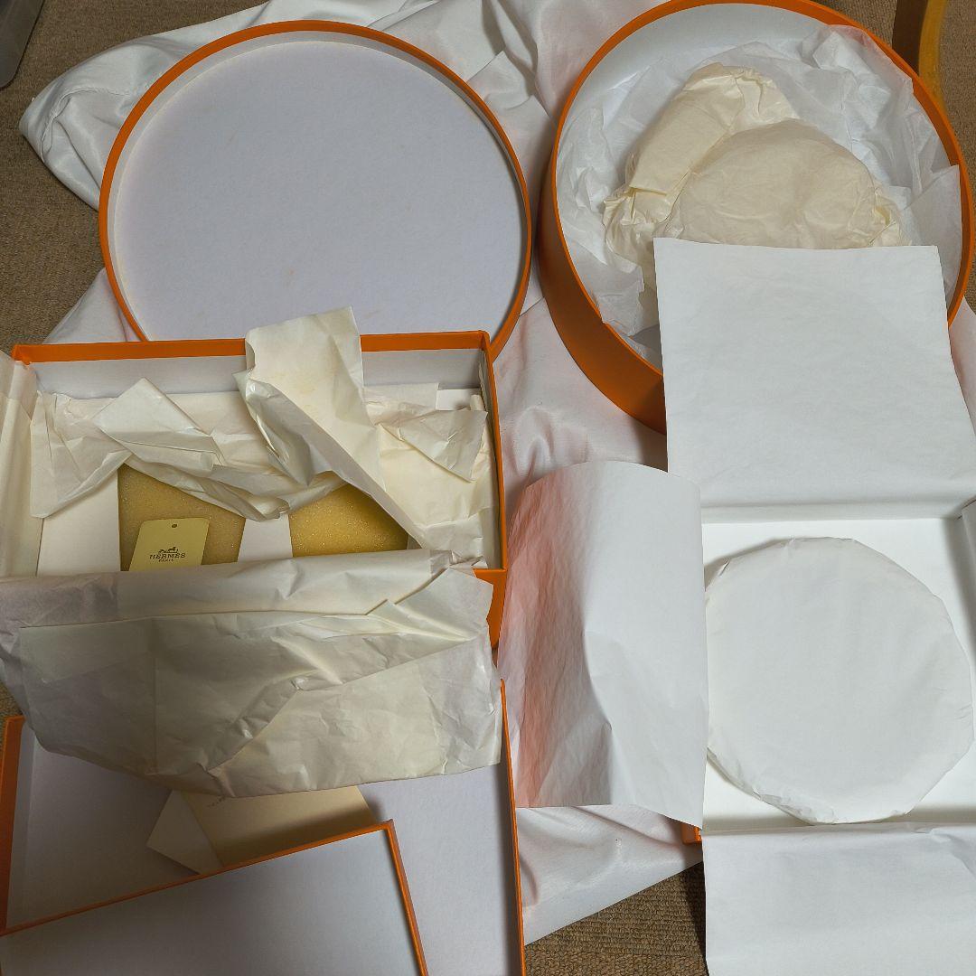 エルメス 空箱 34箱セット リボン7本つき カレ ツイリー