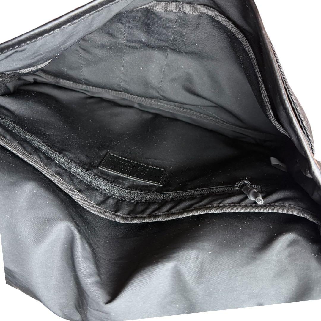 美品✨ポロ ラルフローレン メッセンジャーバッグ ショルダーバッグ　レザー　黒