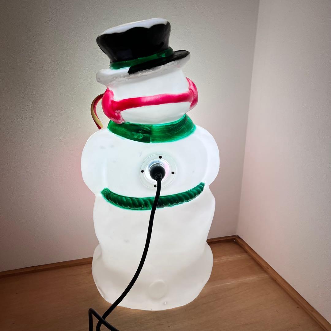 スノーマン　ガーデンライト　クリスマス　雪だるま　イルミネーション　屋外仕様
