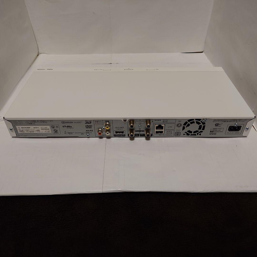 ⭐️新品同様⭐️ SHARP 大容量 ブルーレイレコーダー 2B-C10CW2