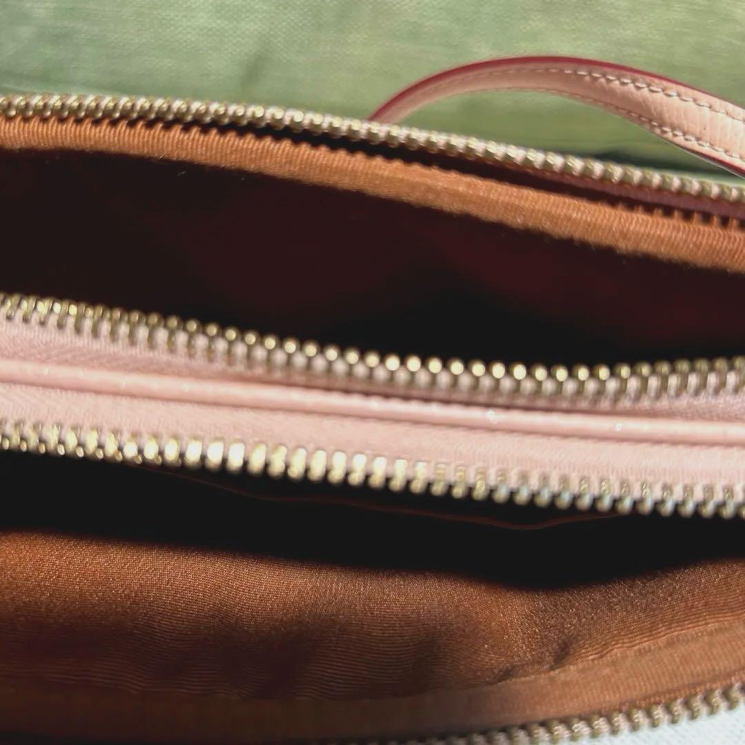 パンチング　COACH コーチ　ショルダーバッグ　ミニショルダー　オールレザー