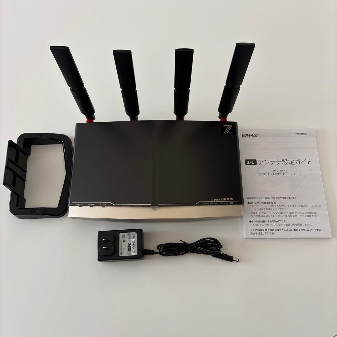 ルーター・ネットワーク機器 BUFFALO WXR18000BE10P/D