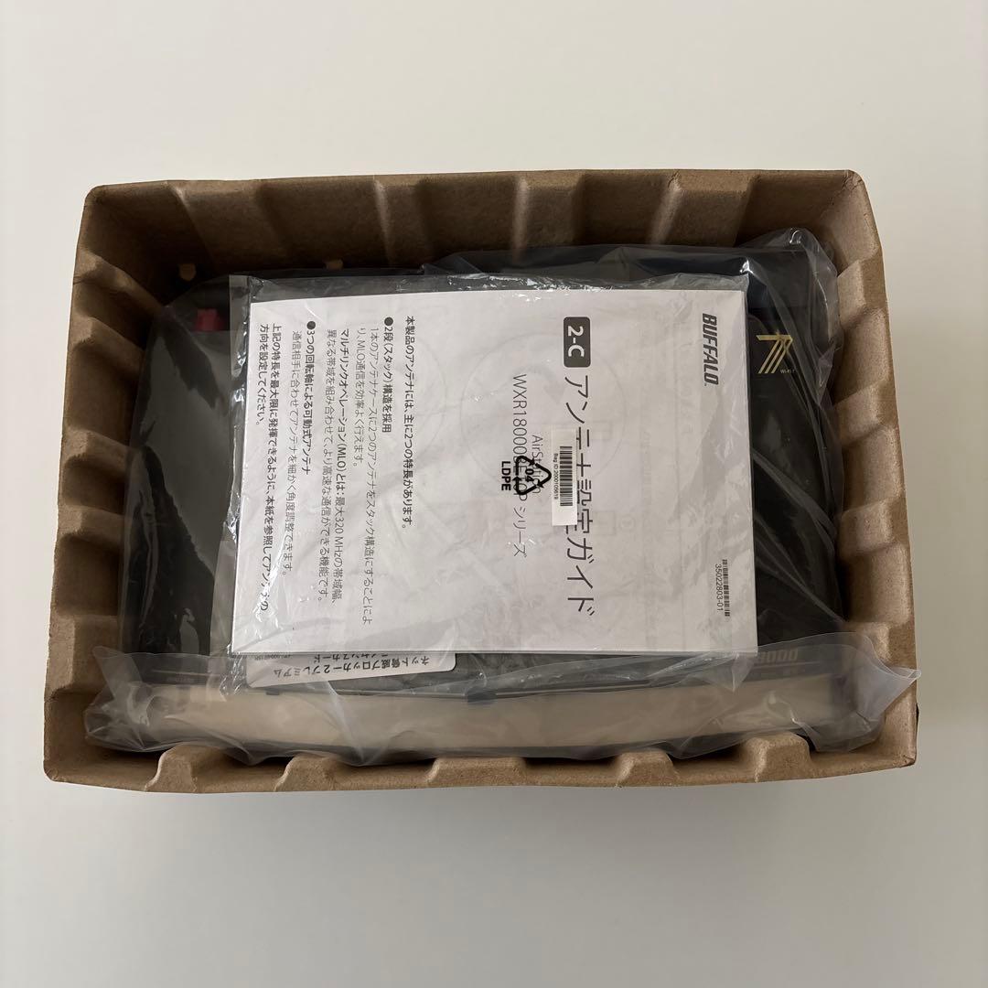 ルーター・ネットワーク機器 BUFFALO WXR18000BE10P/D