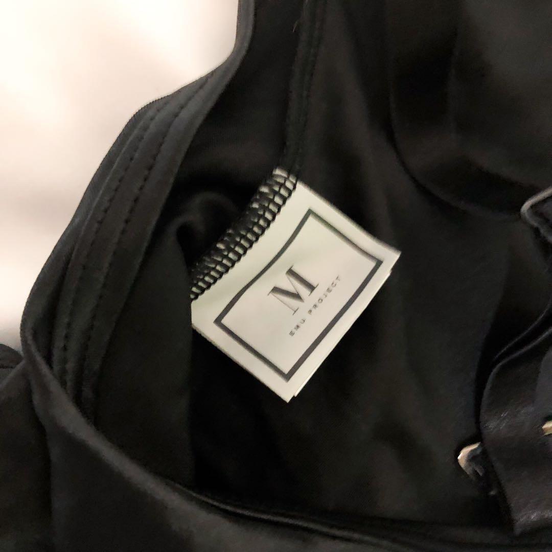 【5点SET】M企画　サイバーチャイナハイレグ　ぶか袖・パフ袖2種類付