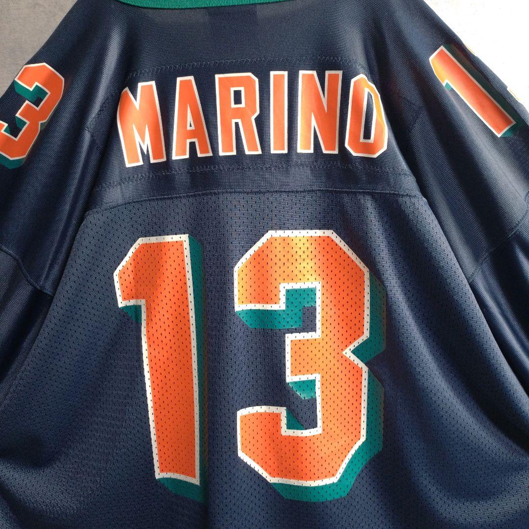 スターター★NFL ドルフィンズ ゲームシャツ 永久欠番 ダン・マリーノ 2XL