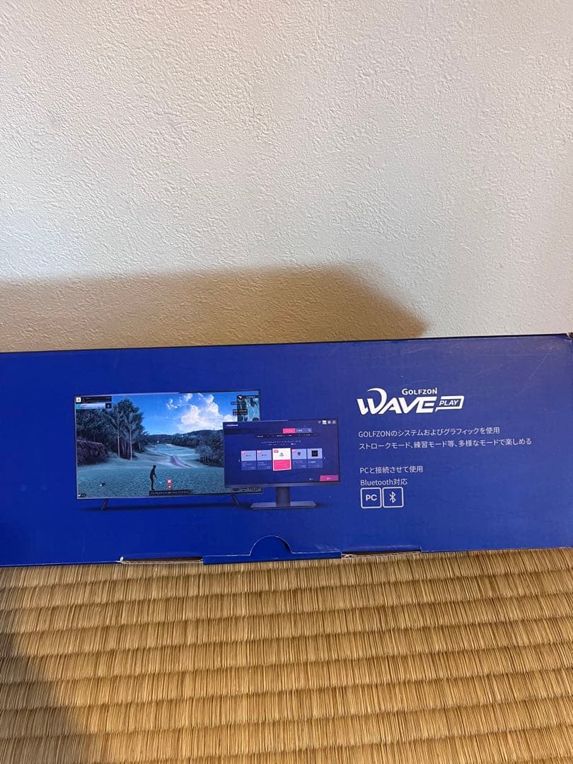 ゴルフゾン正規品 本格家庭用ゴルフシミュレーター WAVE PLAY ブラック