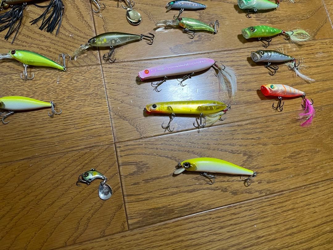 バス釣り引退セット（写真全部）※新品多数※