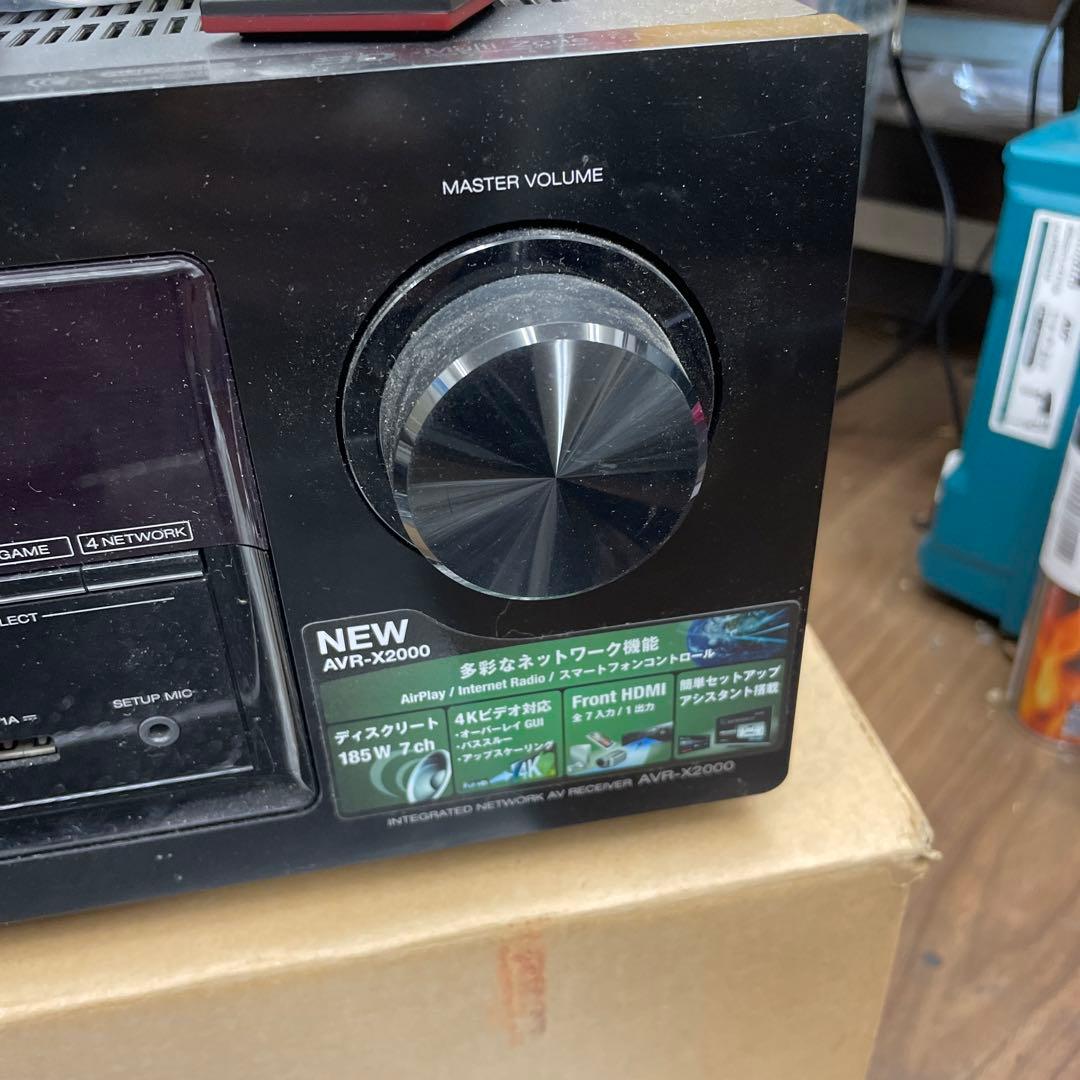 引取歓迎）デノン AVR-X2000-K