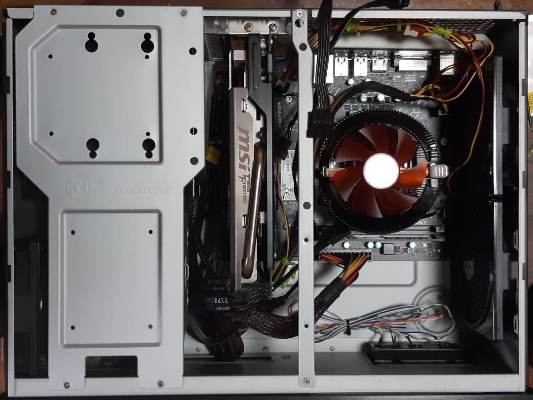 自作PC　RYZEN7 1800X・16GB・128GB・GTX660