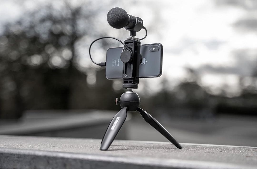 SHURE MV88+ ビデオキット 三脚付き