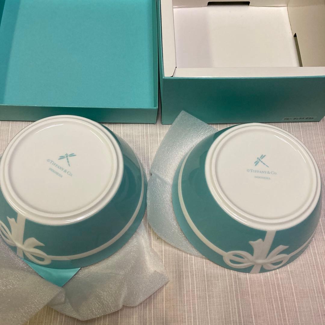 ティファニー　ブルーボックスボウル　2個セット