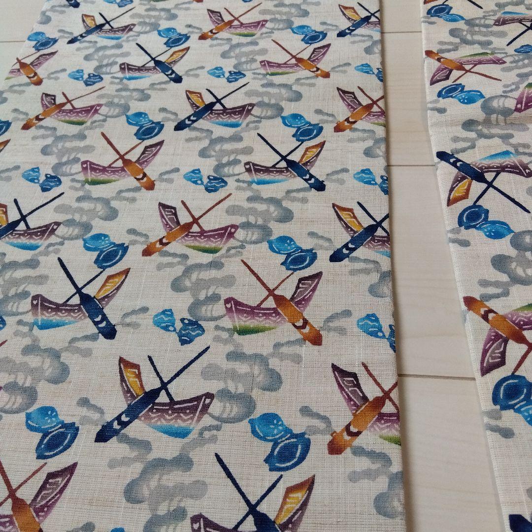 まっくのさくらです。名古屋帯　城間栄順　琉球紅型　証紙あり　落款あり