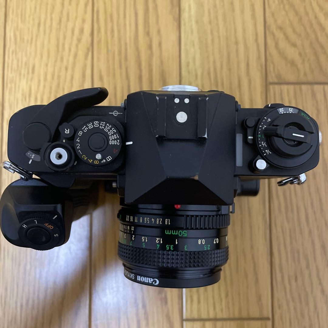 【動作OK】Canon new f-1 モータードライブ　カメラ