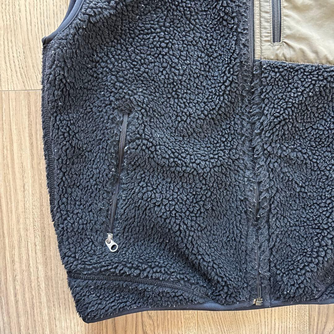 patagonia フリースベスト ブラック M