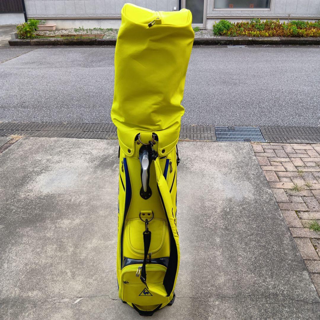 le coq sportif FRANCE 1882 ゴルフバッグ　イエロー