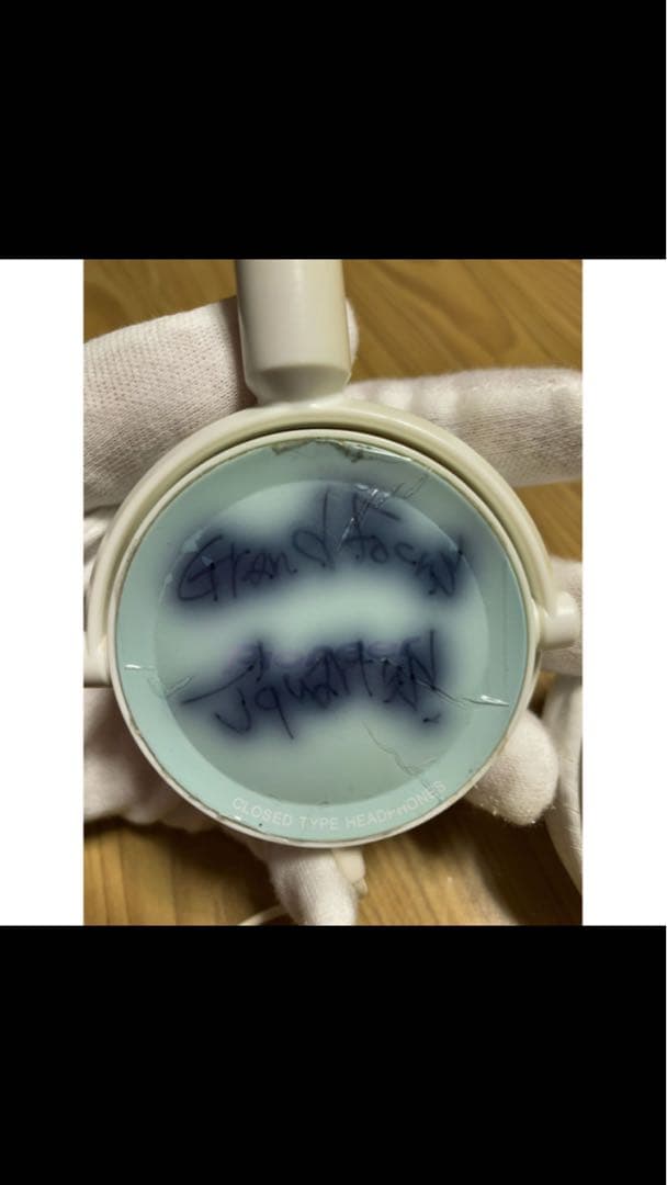 Grand Focusサイン入 PioneerヘッドフォンSE-MJ21劣化有り