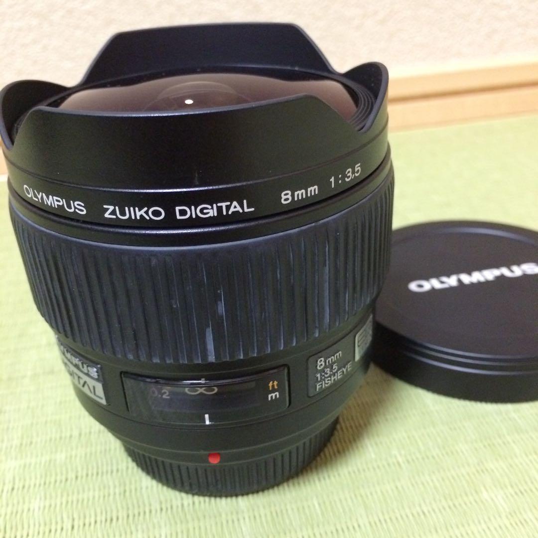 レンズ(単焦点) OLYMPUS ZUIKO DIGITAL 8mm 1:3.5 FISHEYE