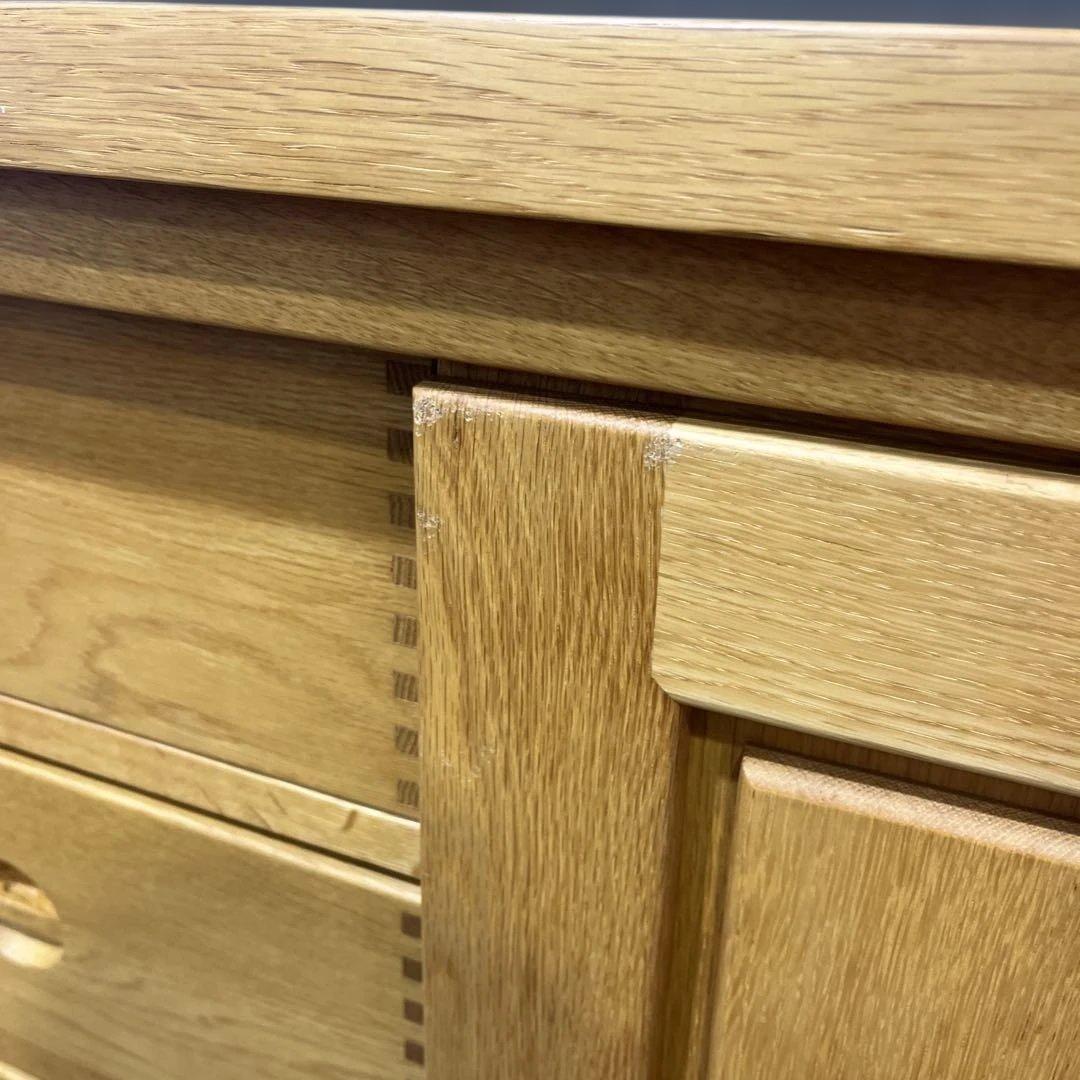 【IDC】サイドボード◇上坂木材◆杜シリーズ◇ナラ材