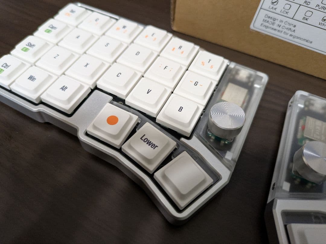 Cornix 分割キーボード　未使用品　Corne choco アルミケース